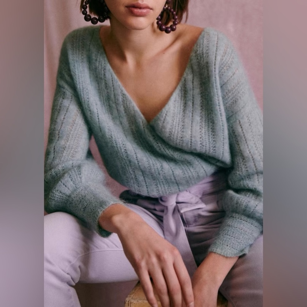 Sezane Coeur Jumper, like new - Size S